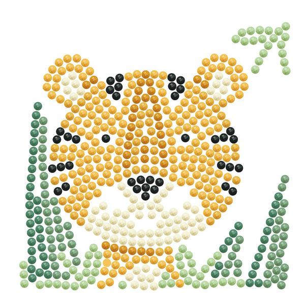 Dotz Diamond Dotz Woodland Tiger Framed Kit - 4.0" X 4.0"