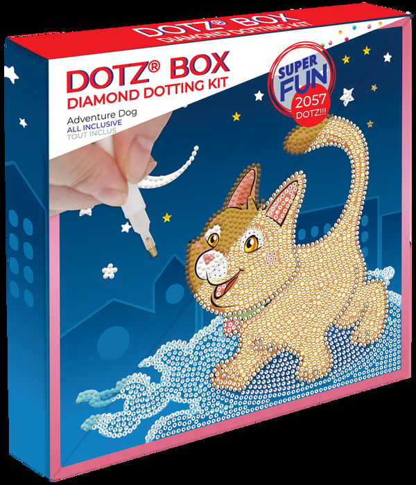 dotz Diamond Dotz Adventure Dog - 8.7" x 8.7"