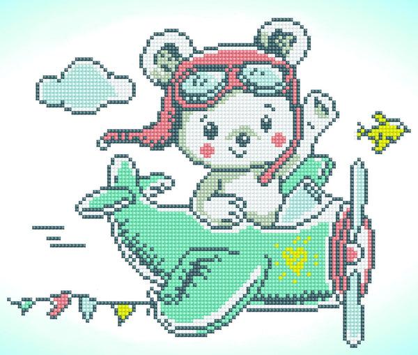 dotz Diamond Dotz Aero Bear - 13.0" x 11.0"