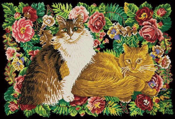 dotz Diamond Dotz Agneatha & Dandelion - 28.7" x 19.7"