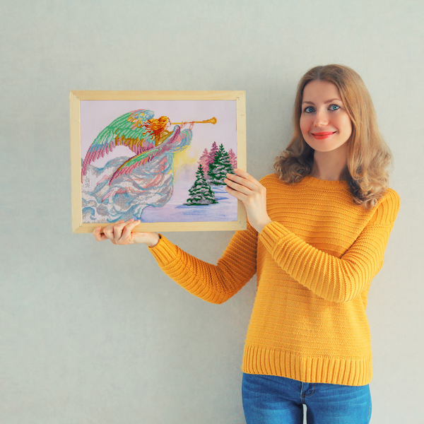 Dotz Diamond Dotz Angelic Messenger - 20.1" X 16.1"