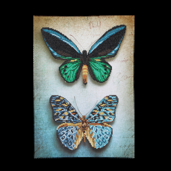 dotz Diamond Dotz Antique Butterflies - 14.6" x 20.3"