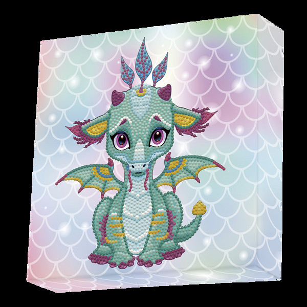 dotz Diamond Dotz Ariel the Baby Dragon - 8.7" x 8.7"