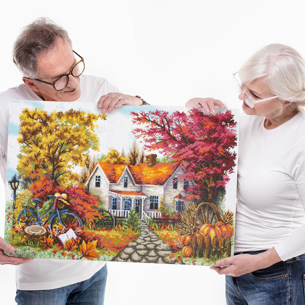 Dotz Diamond Dotz Autumn Days - 35.4" X 24.0"