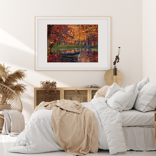 Dotz Diamond Dotz Autumn Lake - 28.0" X 18.5"