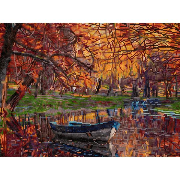 dotz Diamond Dotz Autumn Lake - 28.0" x 18.5"