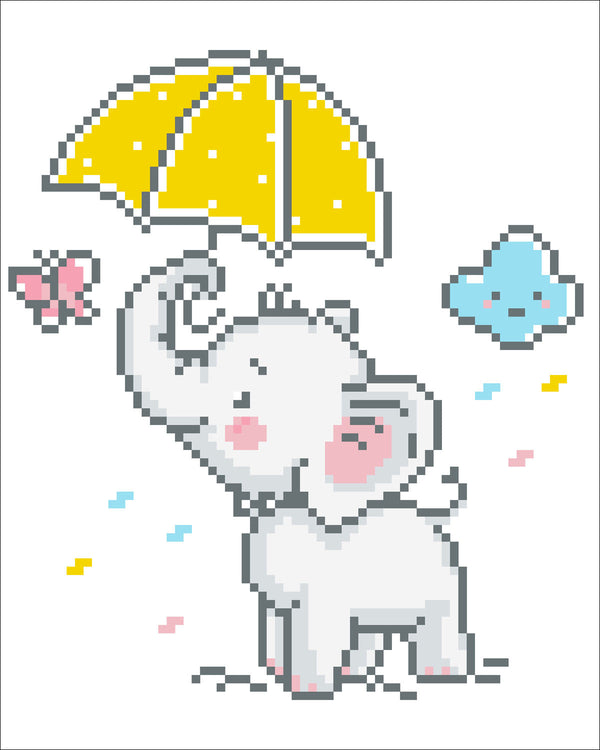 dotz Diamond Dotz Baby Brollie - 7.9" x 9.8"