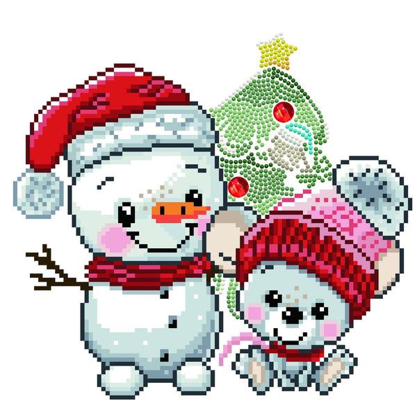 Dotz Diamond Dotz Baby Christmas - 11.0" X 11.0"