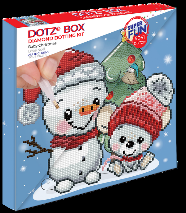 Dotz Diamond Dotz Baby Christmas - 11.0" X 11.0"