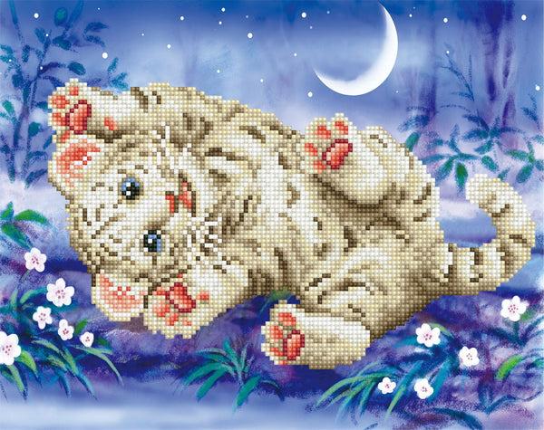 dotz Diamond Dotz Baby Tiger Roly Poly - 14.0" x 11.0"
