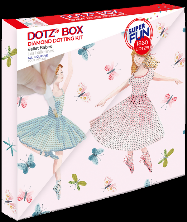 Dotz Diamond Dotz Ballet Babes - 11.0" X 11.0"