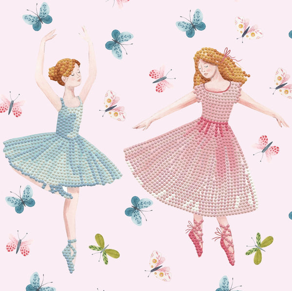 dotz Diamond Dotz Ballet Babes - 11.0" x 11.0"