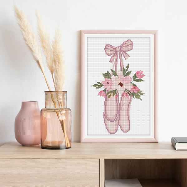 Dotz Diamond Dotz Ballet Slippers - 14.6" X 9.5"