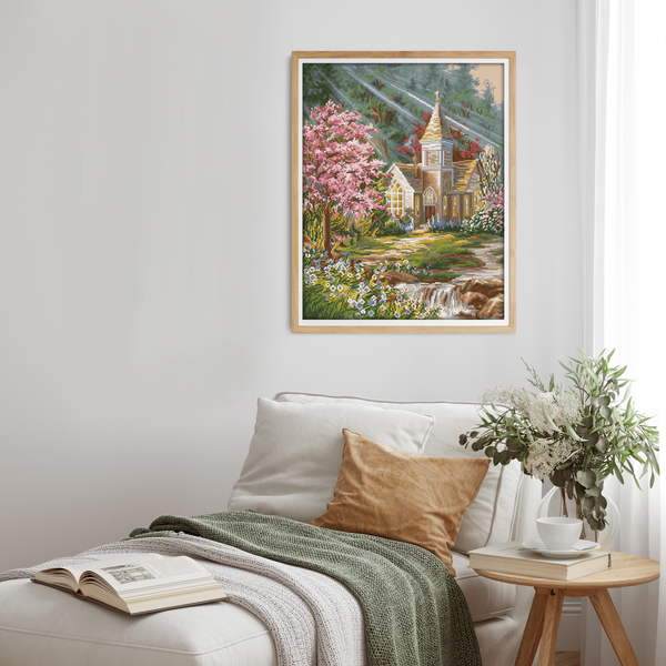 Dotz Diamond Dotz Be Still Spring - 22.0" X 28.0"