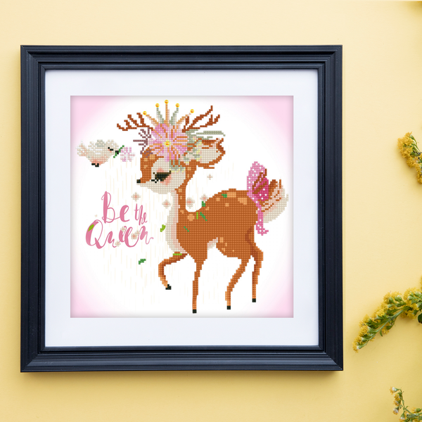 Dotz Diamond Dotz Be The Queen - 13.8" X 13.8"