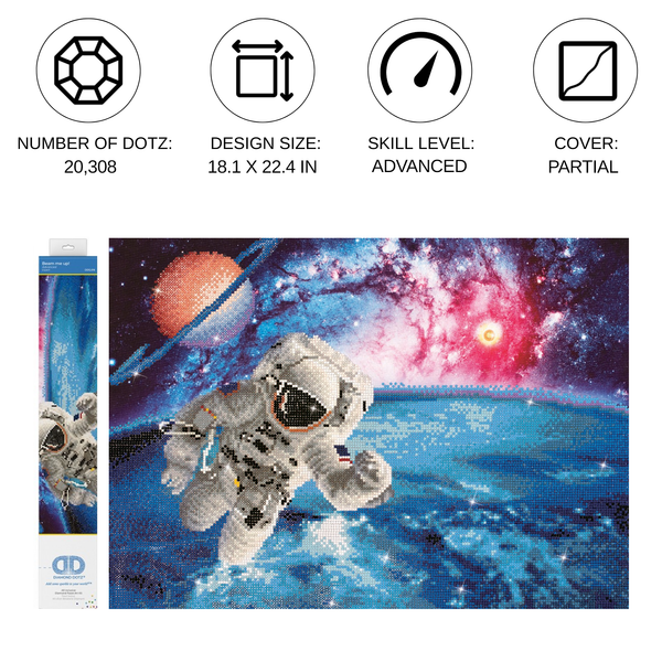 Dotz Diamond Dotz Beam Me Up - 18.1" X 22.4"