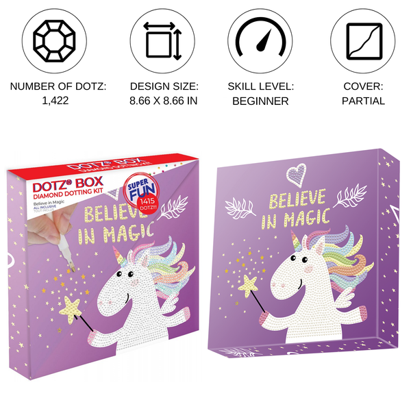 Dotz Diamond Dotz Believe In Magic - 8.7" X 8.7"