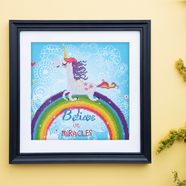 Dotz Diamond Dotz Believe In Miracles - 13.8" X 13.8"