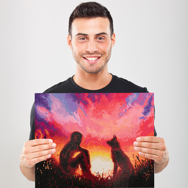 Dotz Diamond Dotz Best Friends - 20.1" X 16.1"