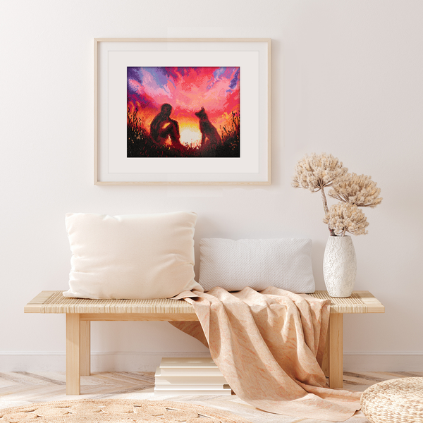 Dotz Diamond Dotz Best Friends - 20.1" X 16.1"