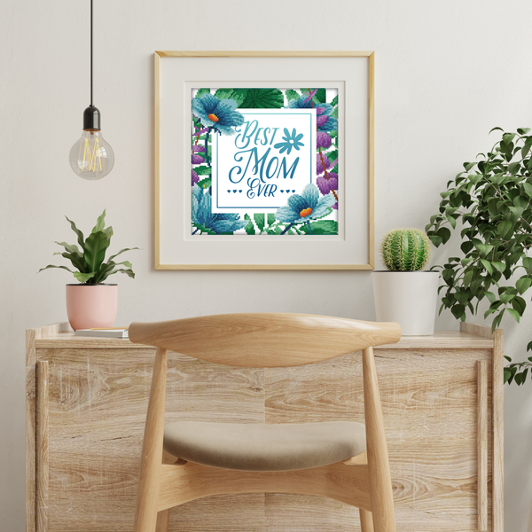 Dotz Diamond Dotz Best Mom Ever - 12.0" X 12.0"