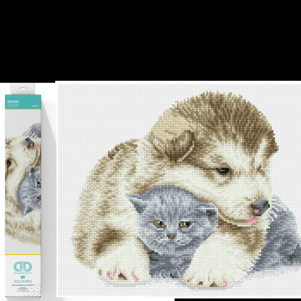 Dotz Diamond Dotz Besties - 16.1" X 13.0"