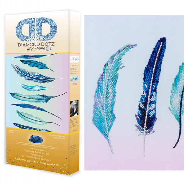 Dotz Diamond Dotz Birds Of A Feather - 30.3" X 11.8"