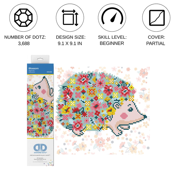 Dotz Diamond Dotz Blossom - 9.8" X 9.1"