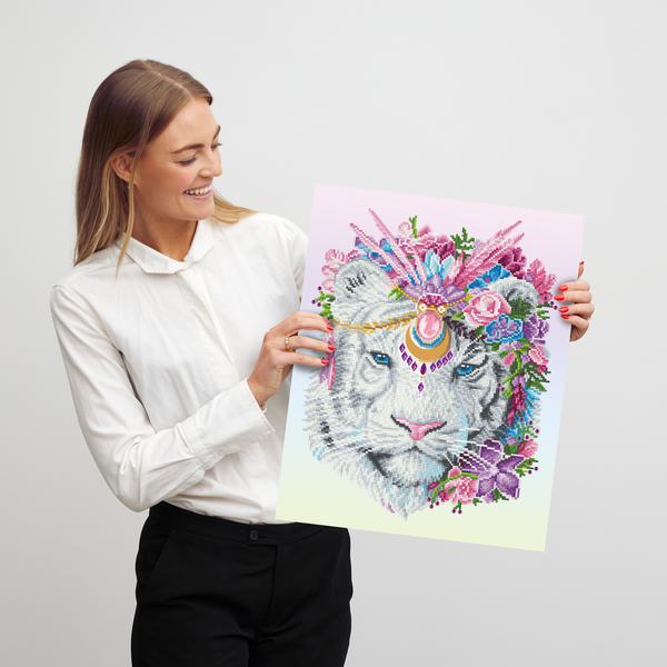 Dotz Diamond Dotz Bohemian Tiger - 16.1" X 20.1"