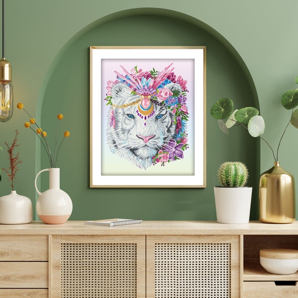 Dotz Diamond Dotz Bohemian Tiger - 16.1" X 20.1"