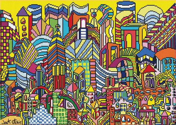 dotz Diamond Dotz Boston 2189 - 27.6" x 19.7"