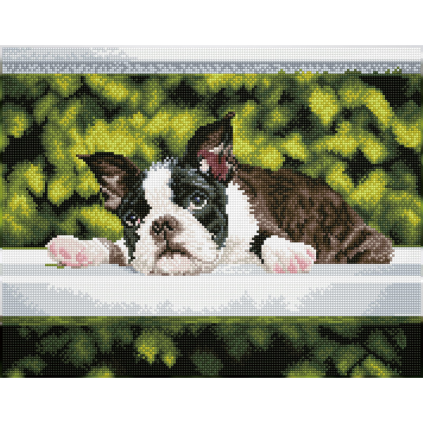 dotz Diamond Dotz Boston Blues - 18.5" x 14.6"