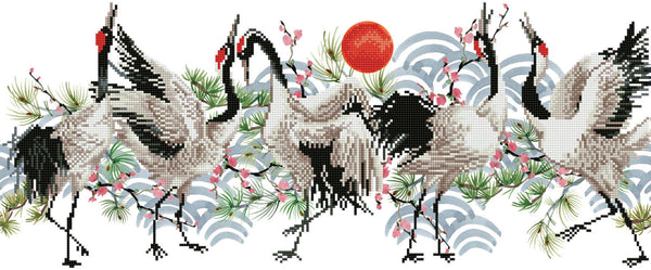 dotz Diamond Dotz Brolga Dance - 30.3" x 12.6"