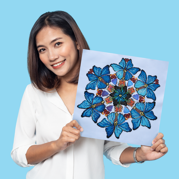 Dotz Diamond Dotz Butterfly Fantasy - 16.1" X 16.1"