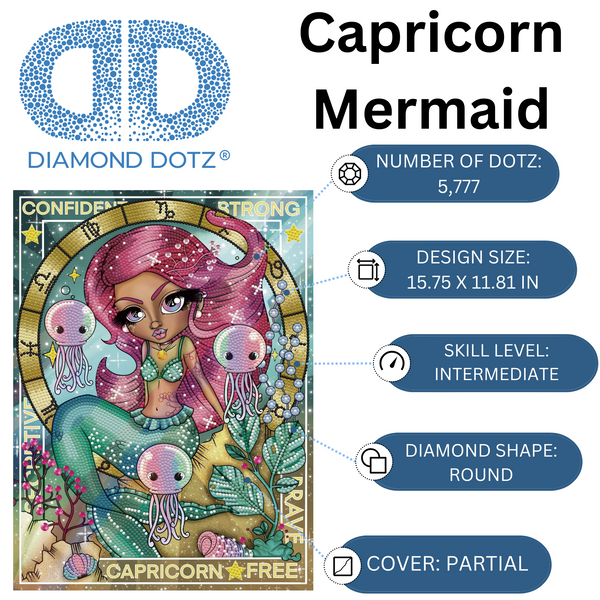 Dotz Diamond Dotz Capricorn - 11.8" X 15.8"