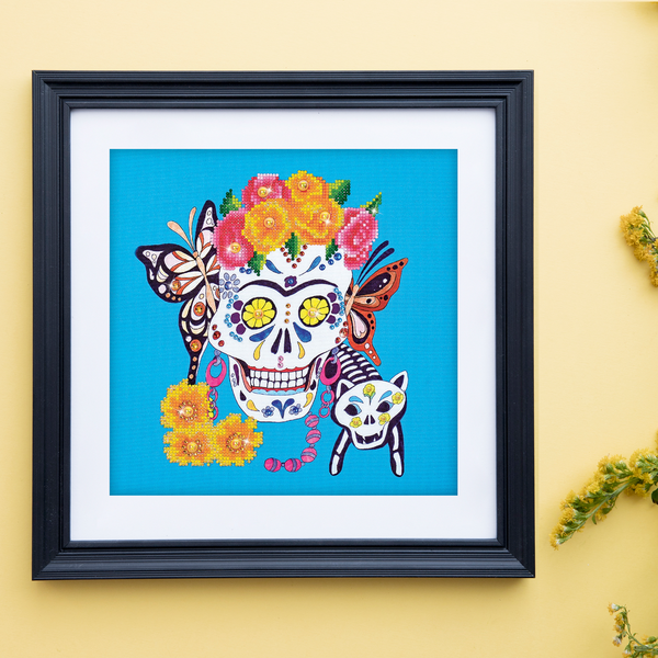 Dotz Diamond Dotz Cat Lady - 12.6" X 12.6"