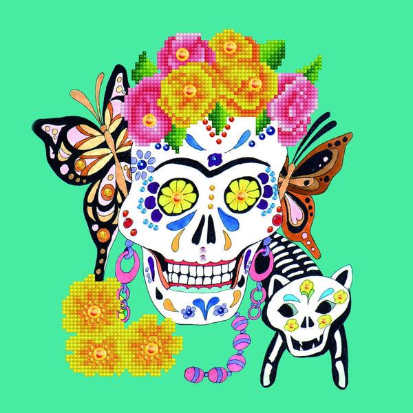 dotz Diamond Dotz Cat Lady - 12.6" x 12.6"