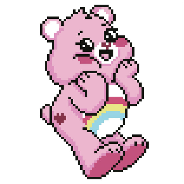 Dotz Diamond Dotz Cheer Bear - 8.7" X 8.7"