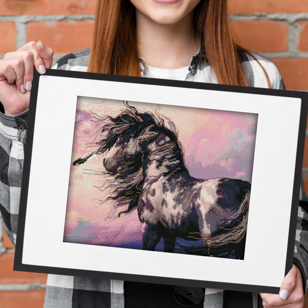 Dotz Diamond Dotz Cherokee-Blue - 20.5" X 16.5"