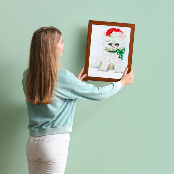 Dotz Diamond Dotz Chrissy Kitty - 10.6" X 13.8"