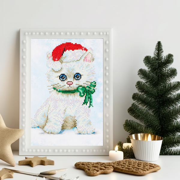 Dotz Diamond Dotz Chrissy Kitty - 10.6" X 13.8"