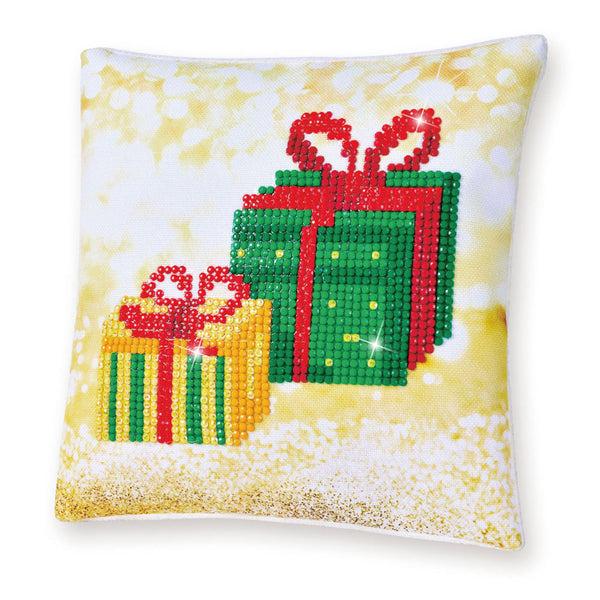 dotz Diamond Dotz Christmas Gifts Pillow - 7.1" x 7.1"