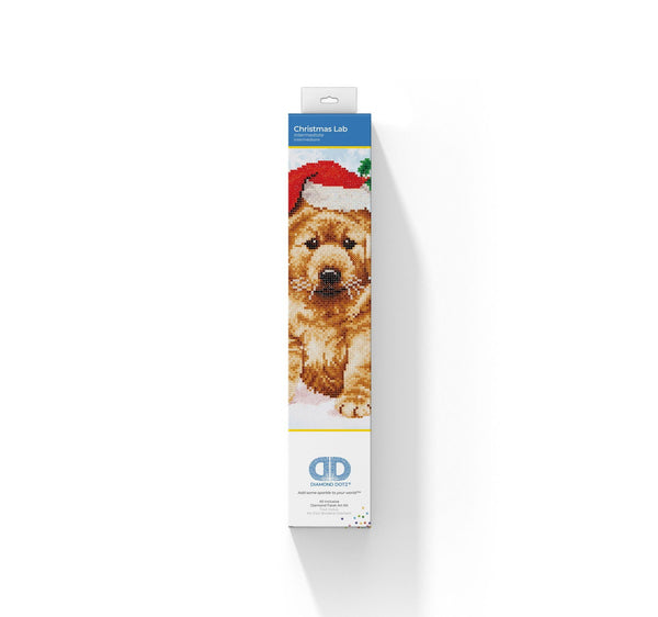 Dotz Diamond Dotz Christmas Lab - 10.6" X 13.8"