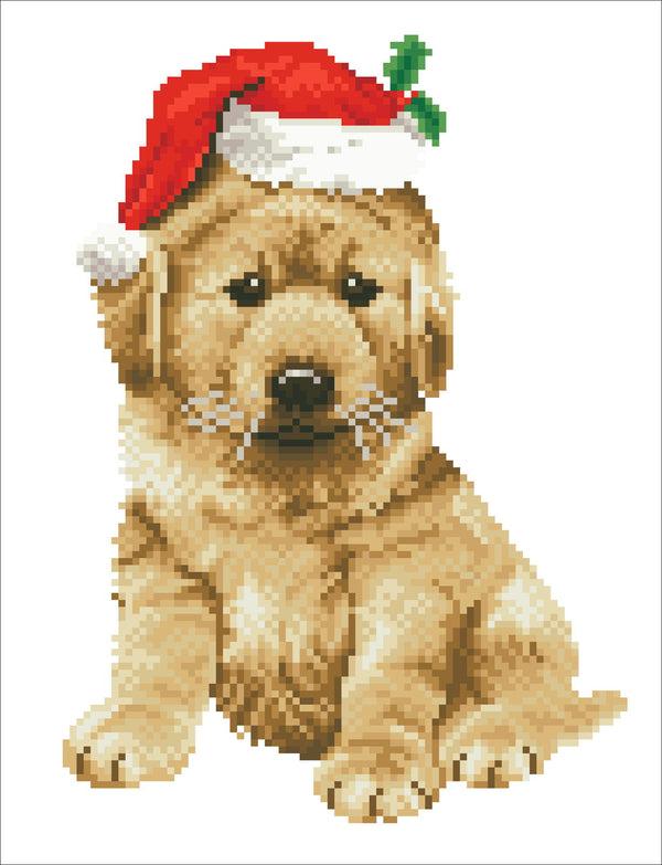 Dotz Diamond Dotz Christmas Lab - 10.6" X 13.8"