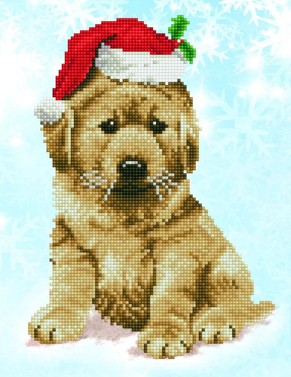 dotz Diamond Dotz Christmas Lab - 10.6" x 13.8"