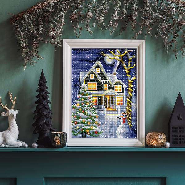 Dotz Diamond Dotz Christmas Night - 13.8" X 9.8"