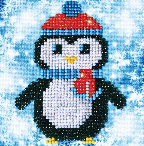 dotz Diamond Dotz Christmas Penguin - 5.3" x 5.3"