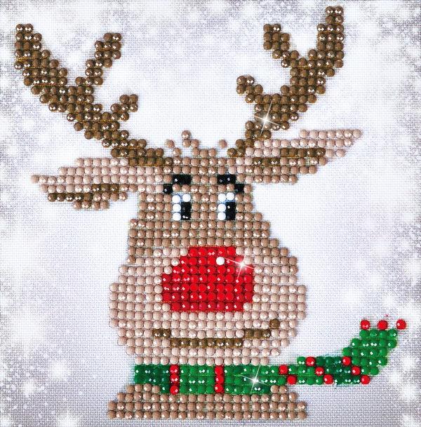 Dotz Diamond Dotz Christmas Reindeer - 5.3" X 5.3"