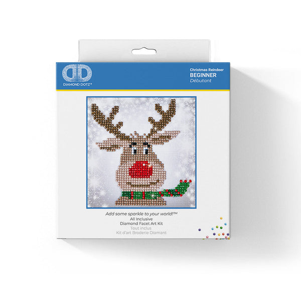 Dotz Diamond Dotz Christmas Reindeer - 5.3" X 5.3"