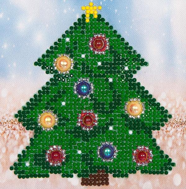 dotz Diamond Dotz Christmas Tree Picture - 5.3" x 5.3"